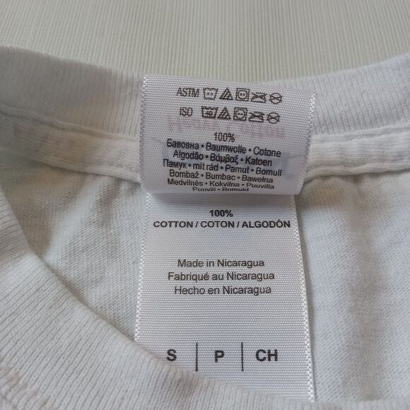 Gildan White Heat Pressed Graphic Print Unisex Short Sleeve T-Shirt Adult Small - Picture 4 of 7